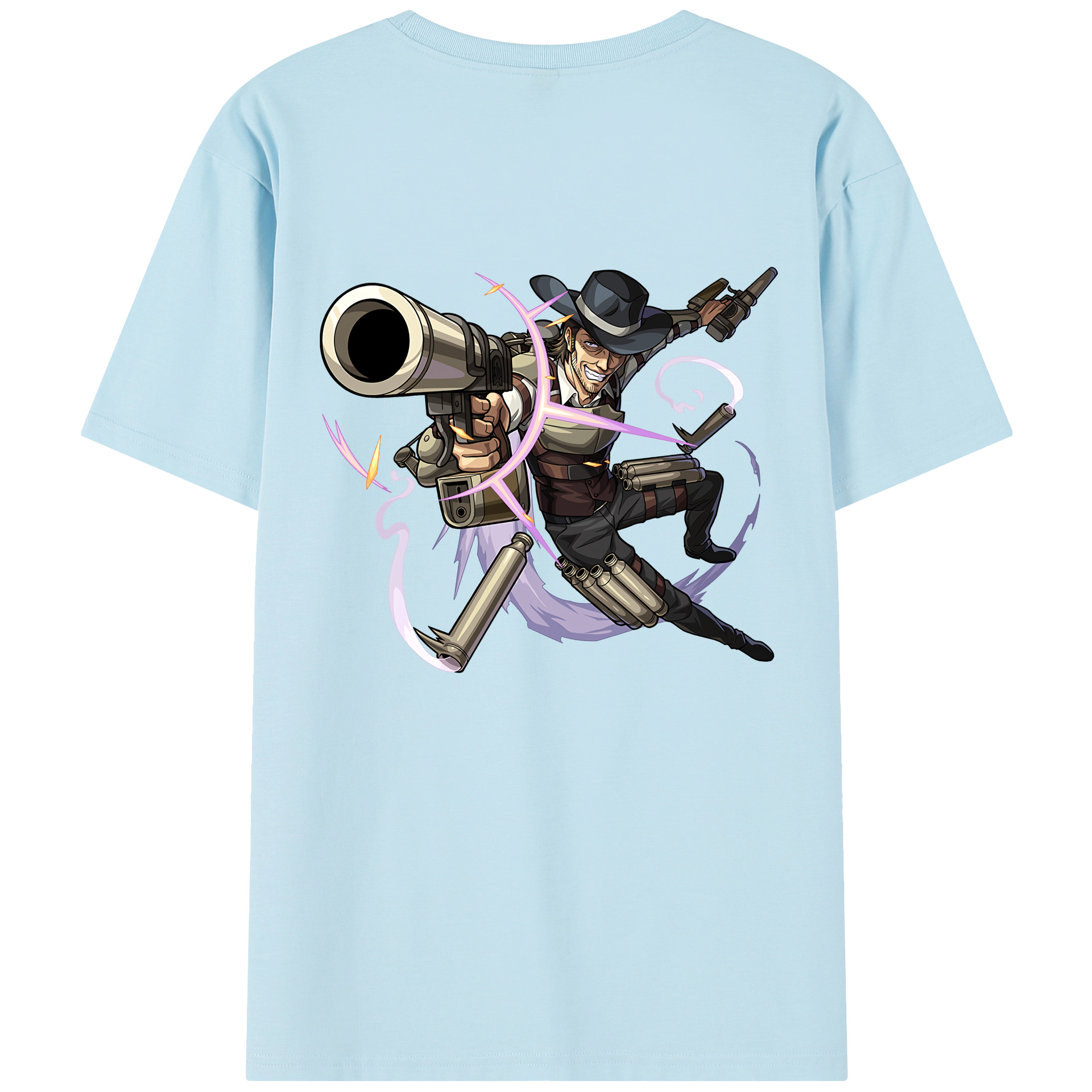 （画像用） 進撃の巨人 ケニー·アッカーマン Attack on Titan Kenny Ackerman 綿100％半袖Tシャツ（背面プリント）